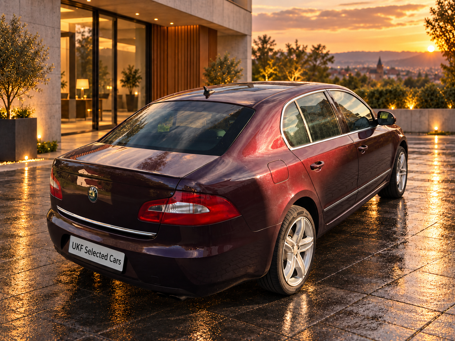 Škoda Superb - Heck und TwinDoor-Silhouette