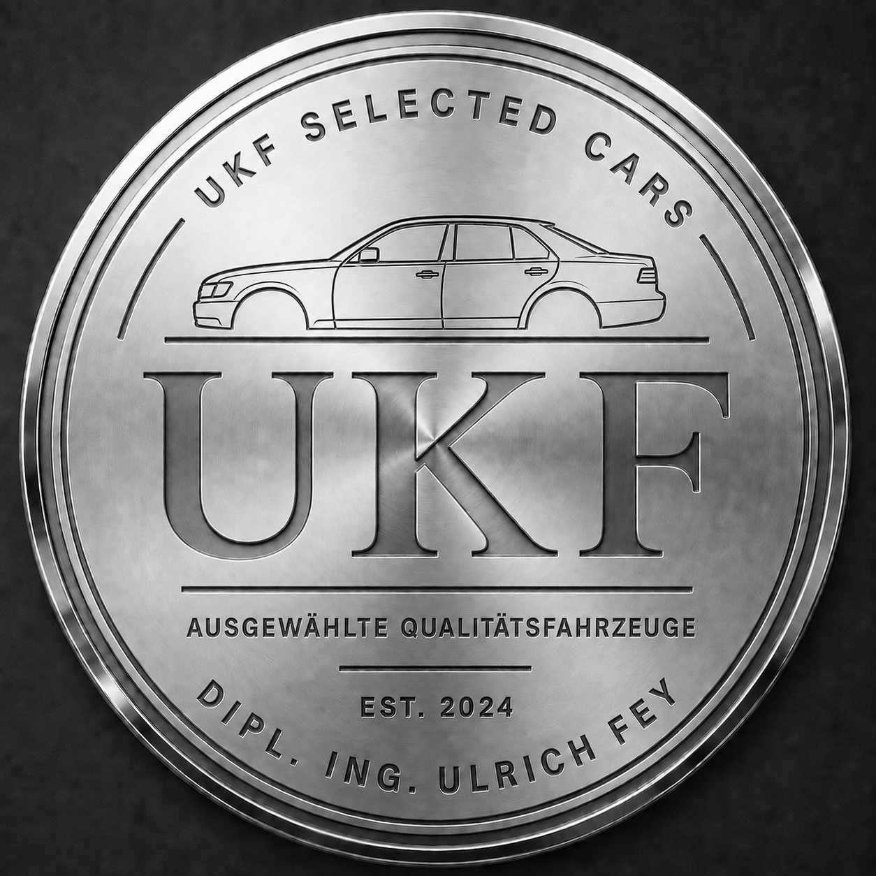 UKF Selected Cars – Qualitätssiegel in Chrom